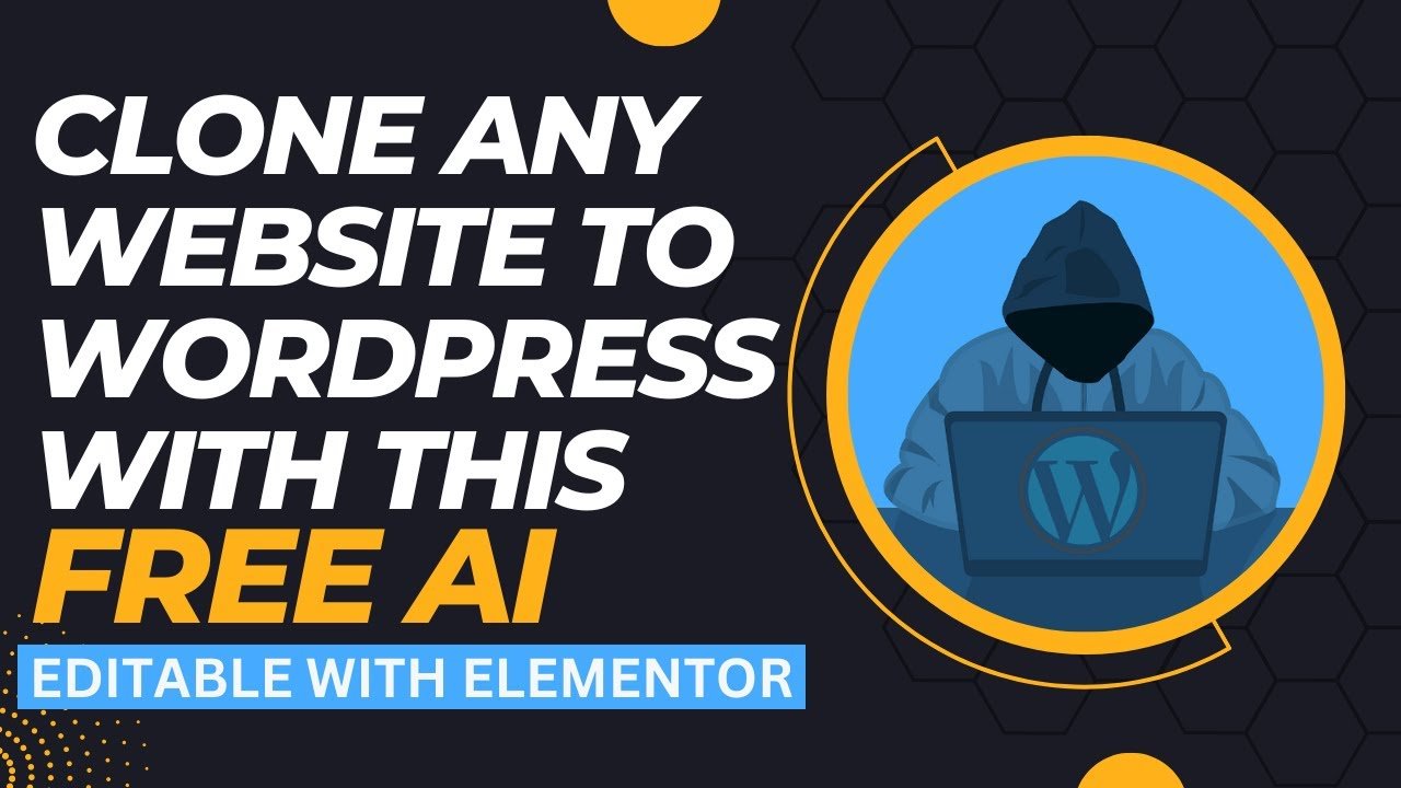 Clone Any Website to WordPress With This Free Ai – (Edit With Elementor)