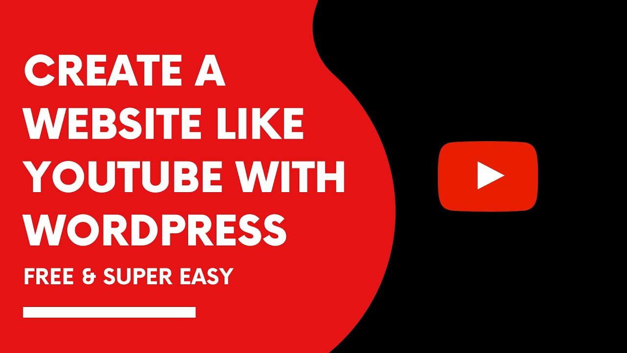 How To Make A Website Like YouTube With WordPress Create A Video Sharing Website
